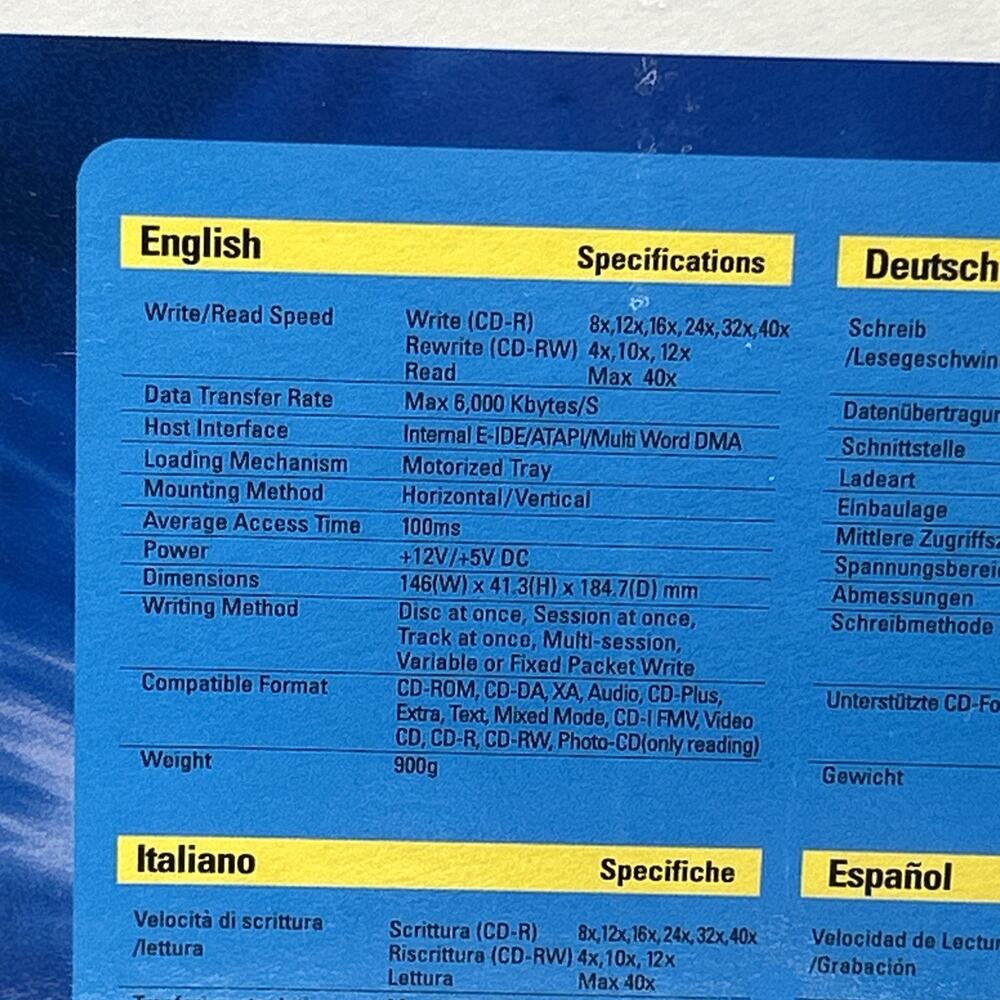 LG CD Rewritable Recorder - Picture 9 of 9